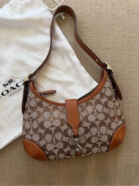 Coach crystal Hampton hobo bag